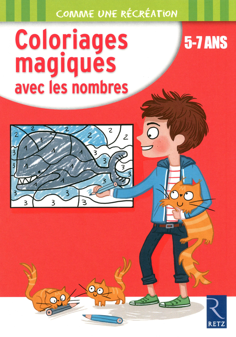 Coloriages magiques avec les nombres (Broché)