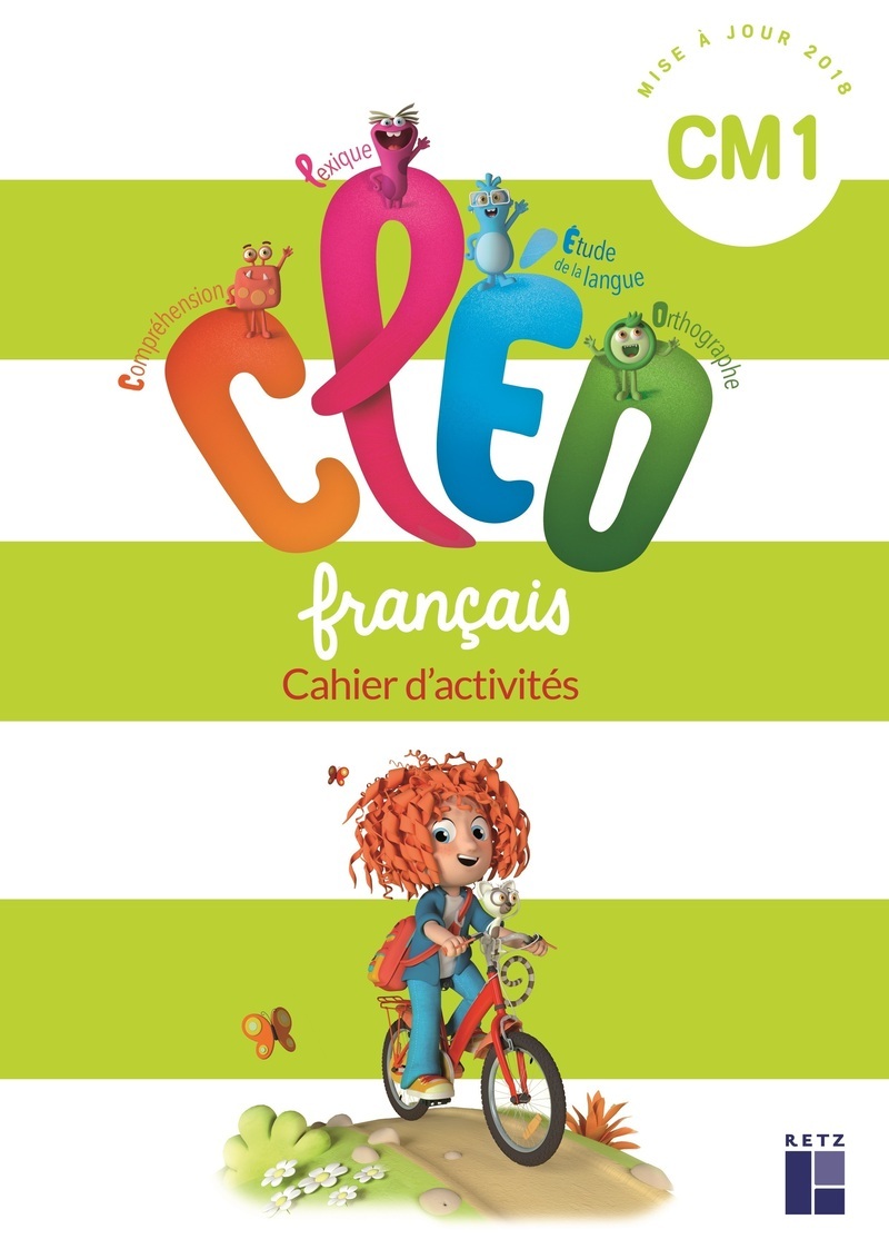 Cléo CM1 - Cahier d'activités - Programme 2018 (Broché)