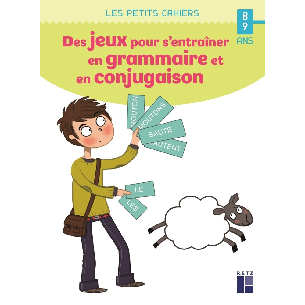 Des jeux pour s'entrainer en grammaire et en conjugaison 8-9 ans (Broché)