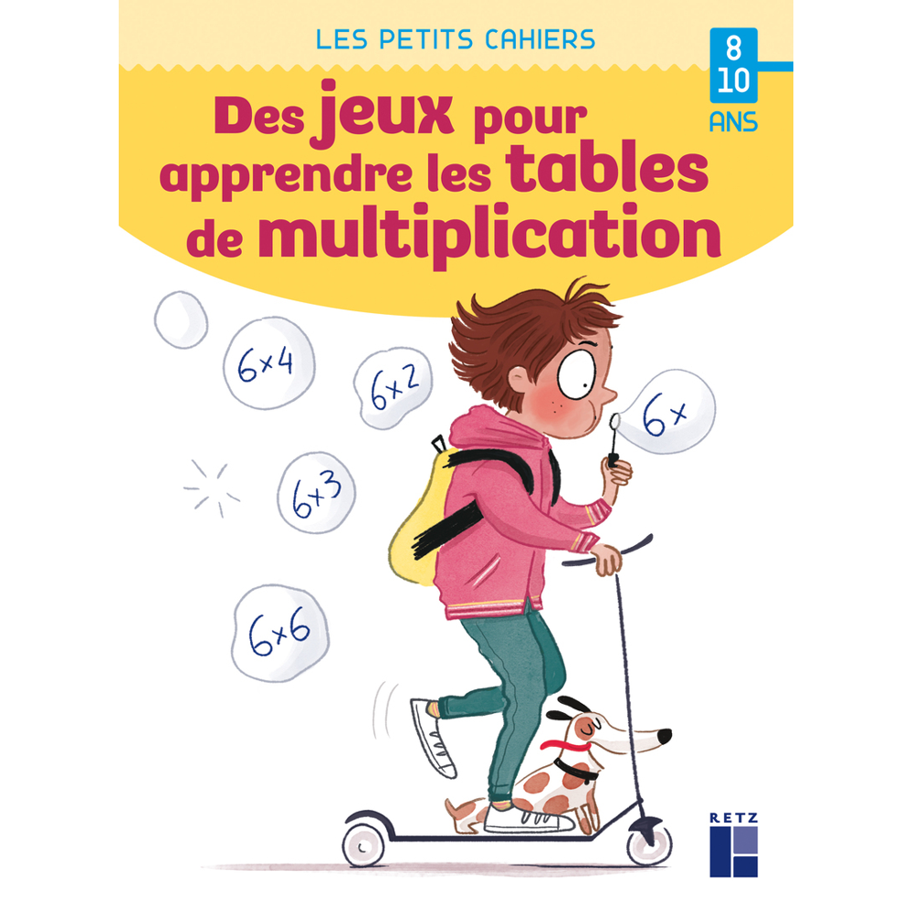 Des jeux pour apprendre les tables de multiplication - 8-10 ans (Broché)