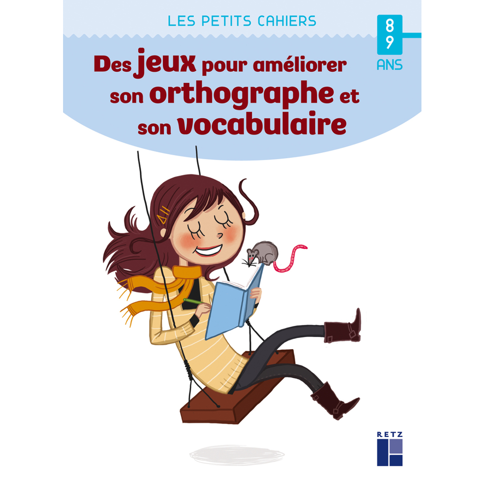 Des jeux pour améliorer son orthographe et son vocabulaire - 8-9 ans (Broché)