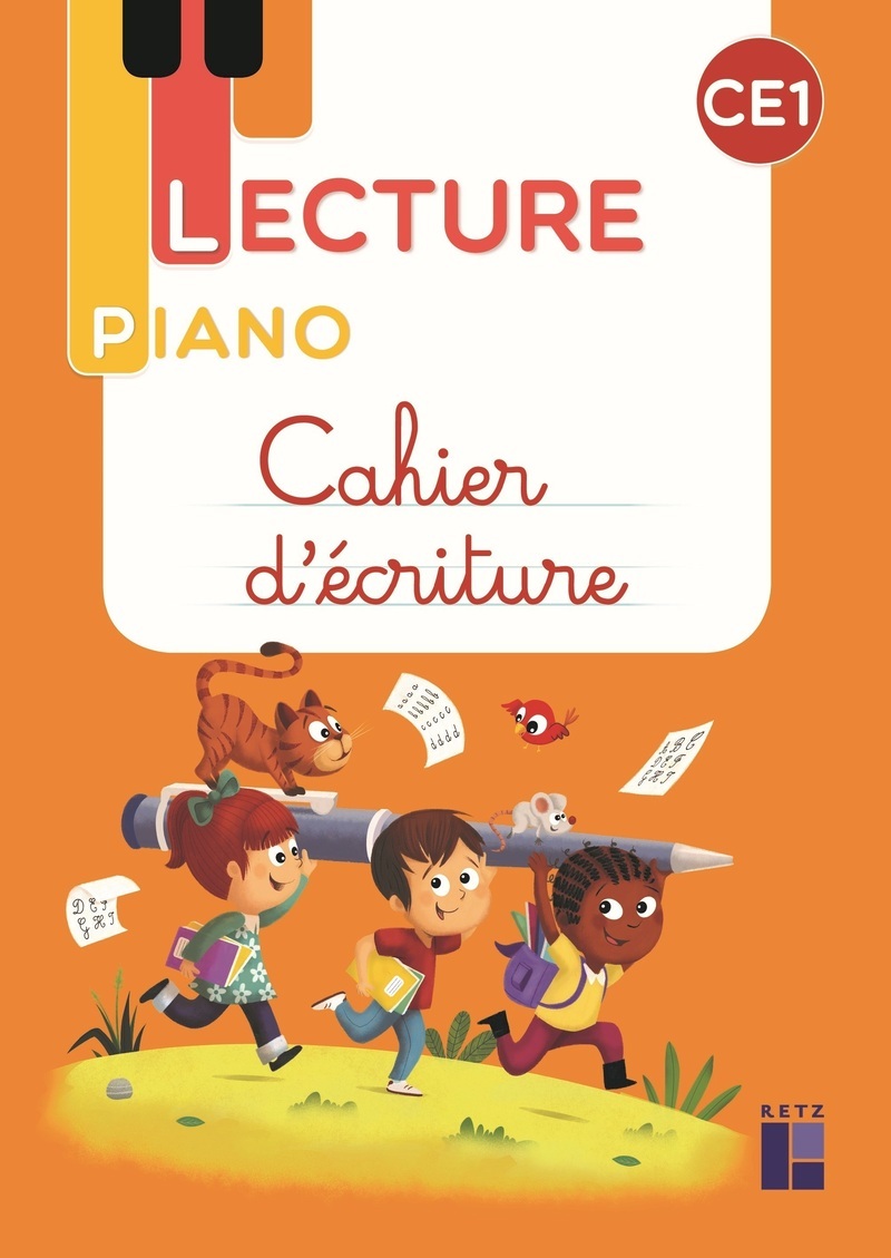 Lecture Piano CE1 - Cahier d'écriture (Broché)