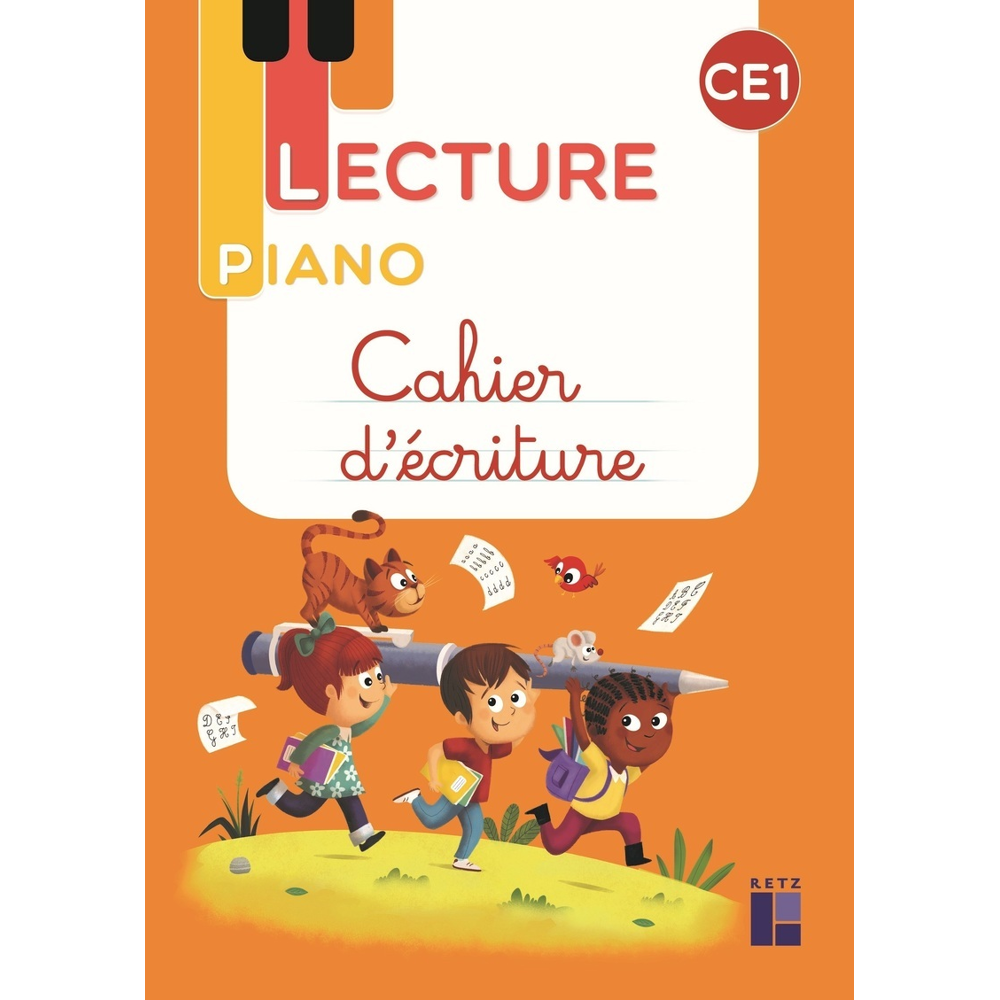 Lecture Piano CE1 - Cahier d'écriture (Broché)