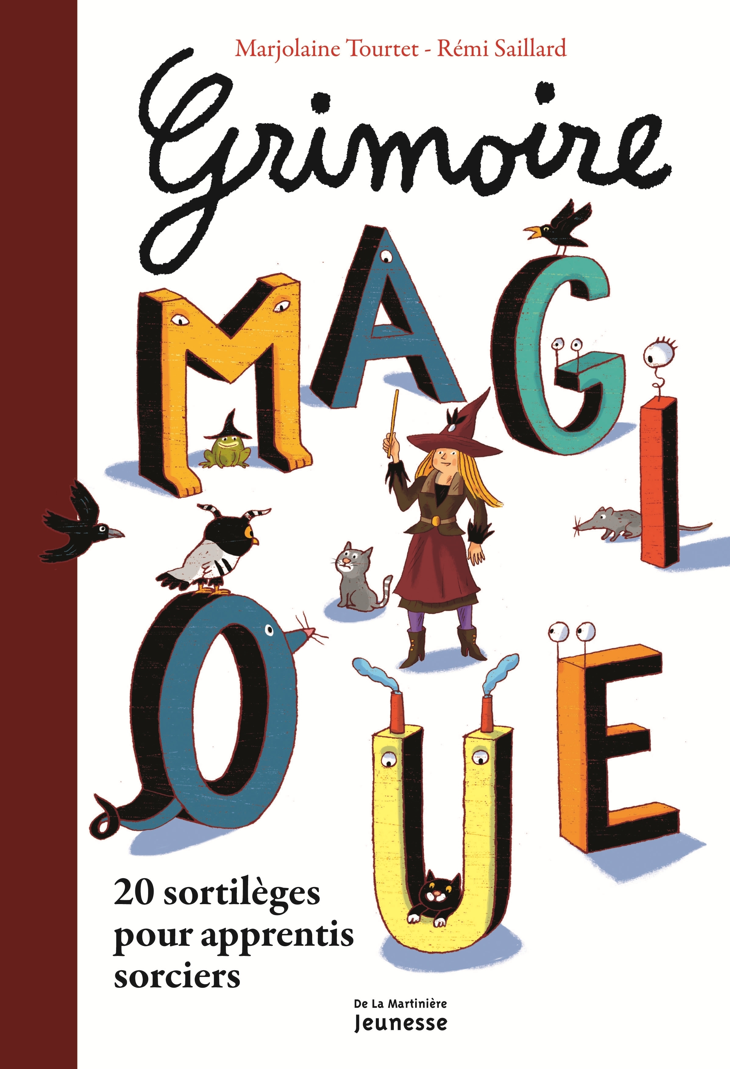 Grimoire magique - 20 sortilèges pour apprentis sorciers (Jeunesse)