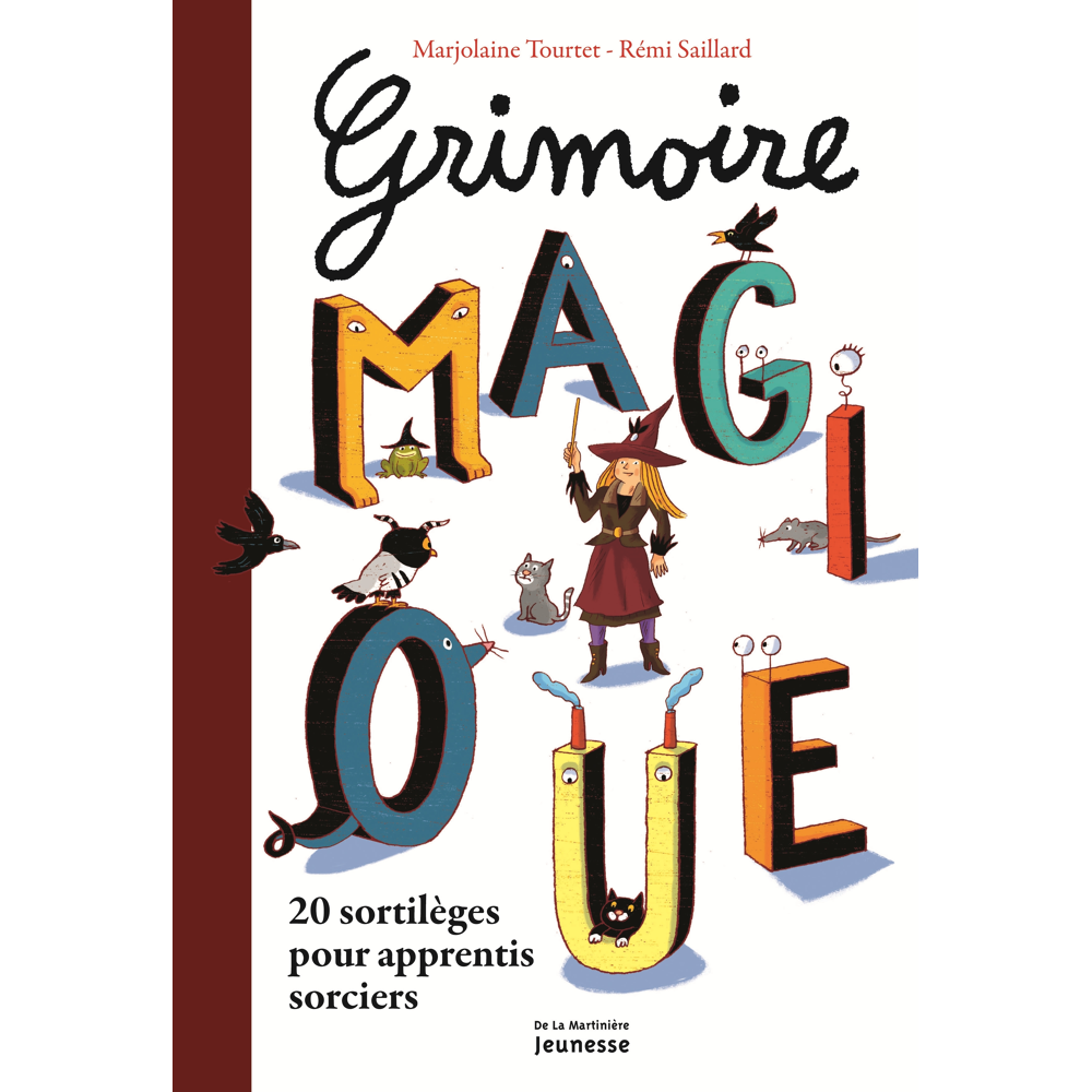 Grimoire magique - 20 sortilèges pour apprentis sorciers (Jeunesse)