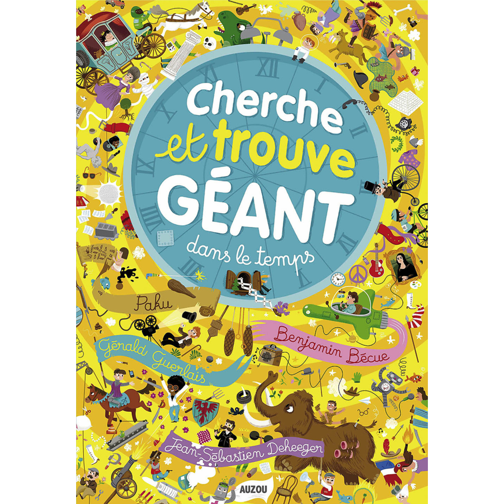 CHERCHE ET TROUVE GÉANT - DANS LE TEMPS (Jeunesse)