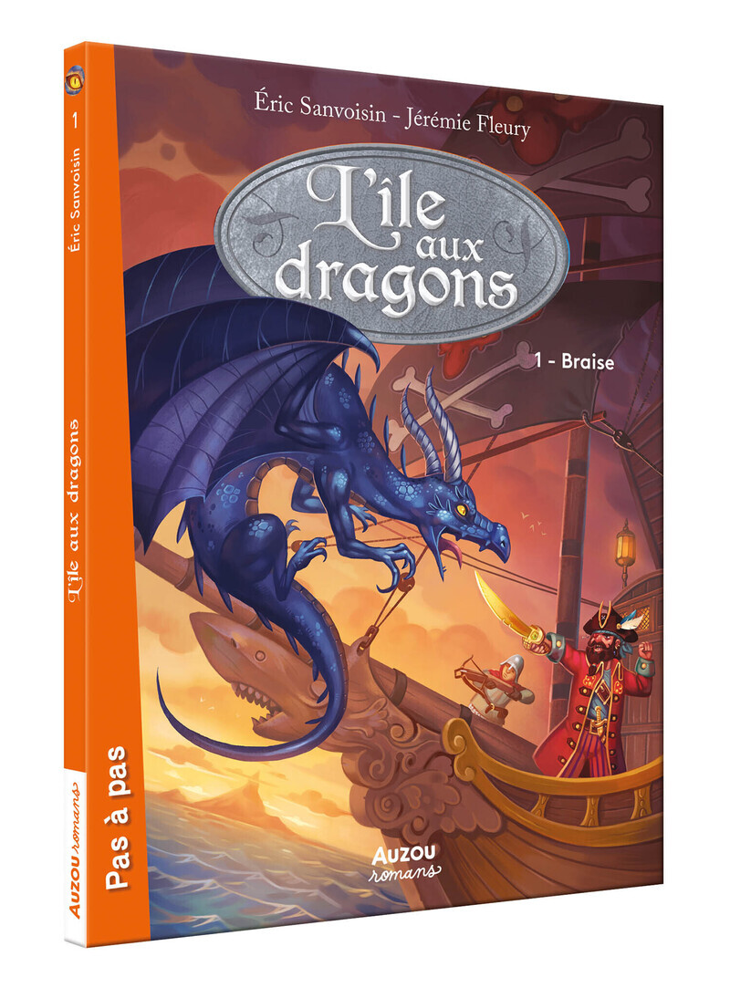 L'ÎLE AUX DRAGONS - TOME 1 - BRAISE (Jeunesse)
