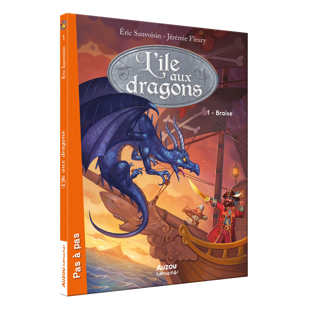 L'ÎLE AUX DRAGONS - TOME 1 - BRAISE (Jeunesse)