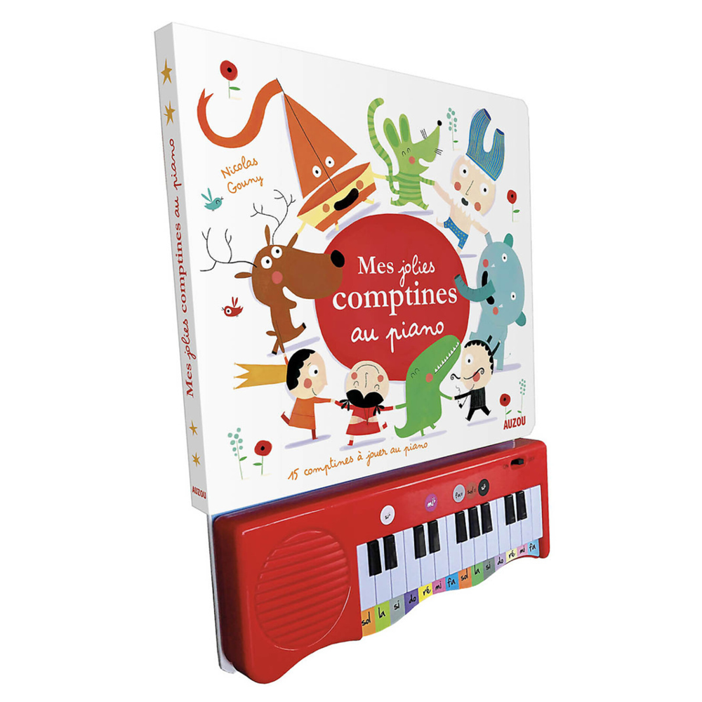 MON LIVRE PIANO - MES JOLIES COMPTINES AU PIANO (Jeunesse)