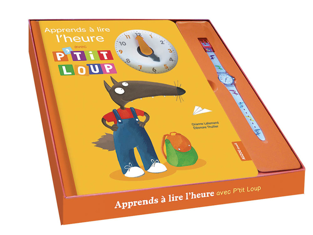COFFRET APPRENDS A LIRE L'HEURE AVEC P'TIT LOUP - NOUVELLE EDITION (Coffret)