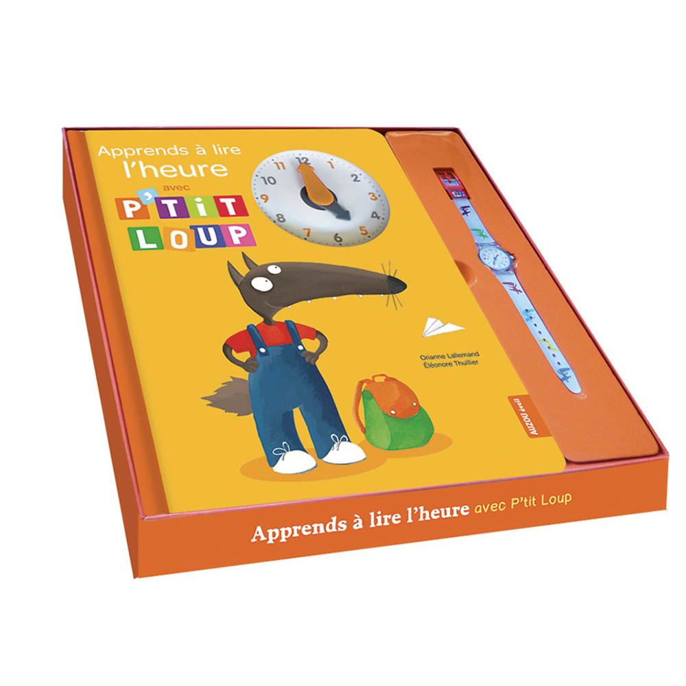 COFFRET APPRENDS A LIRE L'HEURE AVEC P'TIT LOUP - NOUVELLE EDITION (Coffret)