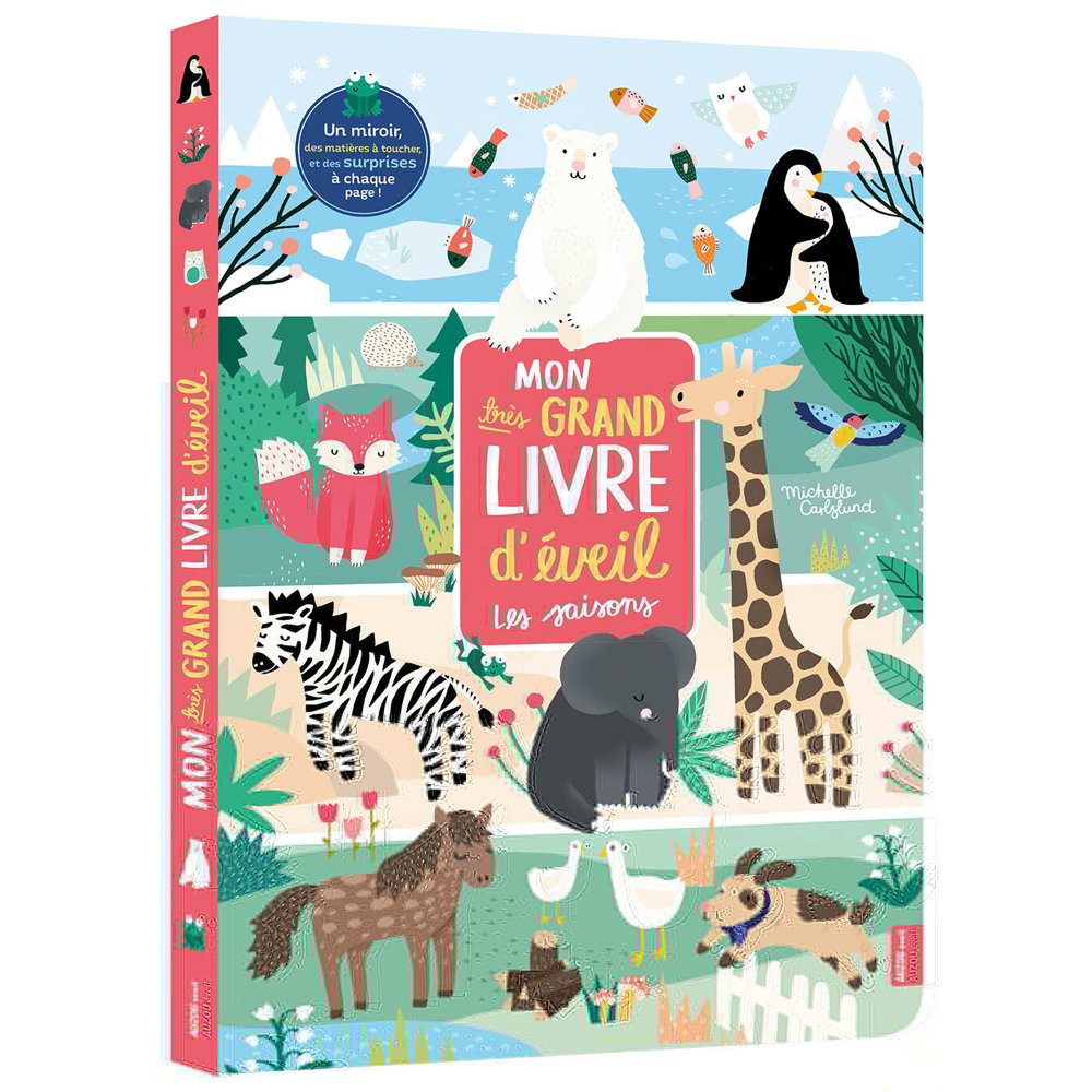MON TRÈS GRAND LIVRE D'ÉVEIL - LES SAISONS (Jeunesse)