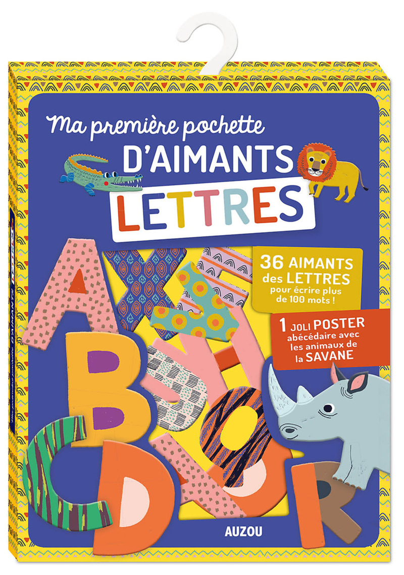 MA PREMIERE POCHETTE D'AIMANTS LETTRES (Jeunesse)