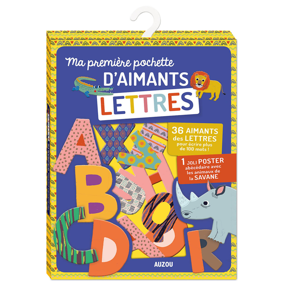 MA PREMIERE POCHETTE D'AIMANTS LETTRES (Jeunesse)