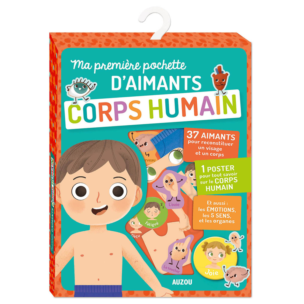 MA PREMIERE POCHETTE D'AIMANTS CORPS HUMAIN (Jeunesse)