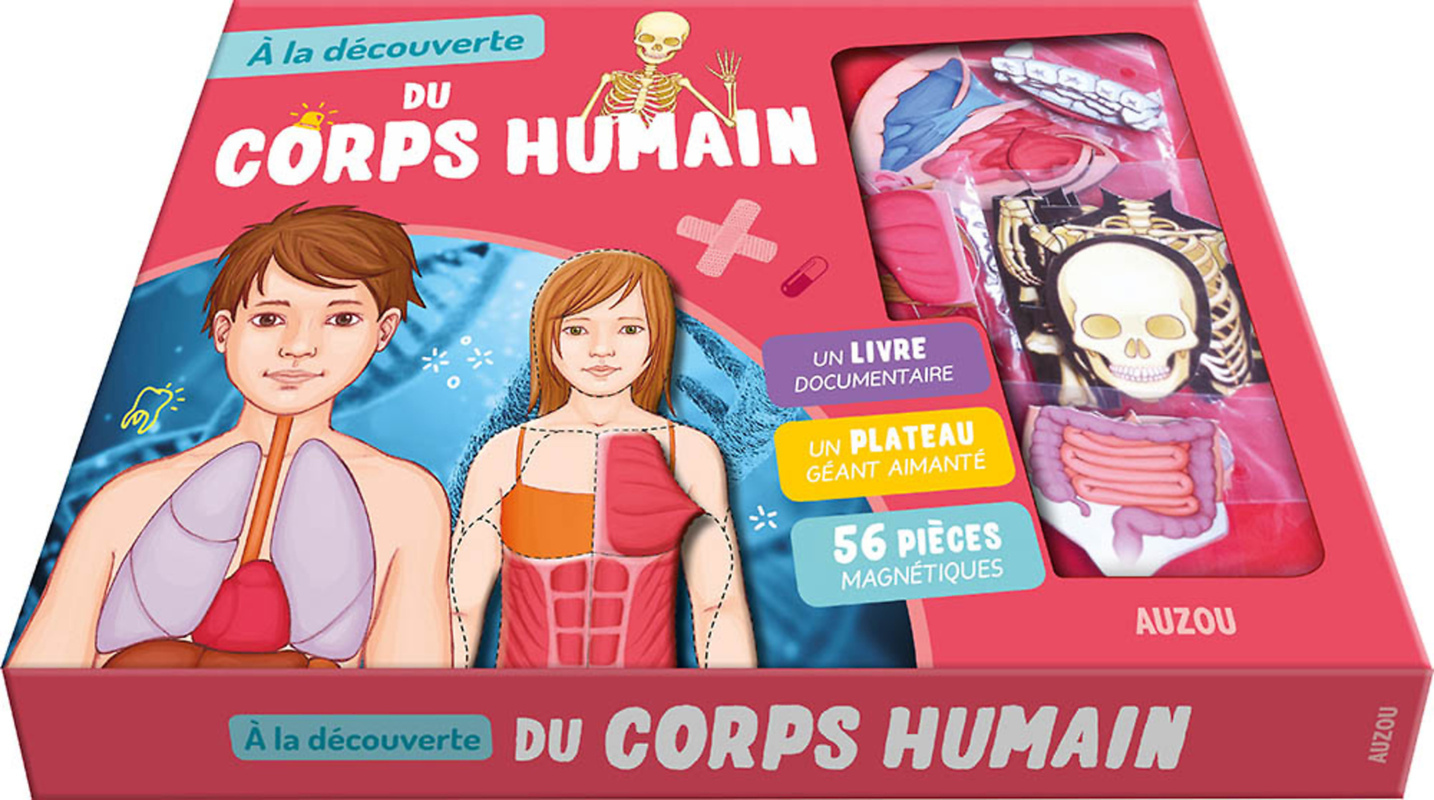 À LA DÉCOUVERTE DU CORPS HUMAIN (Coffret)