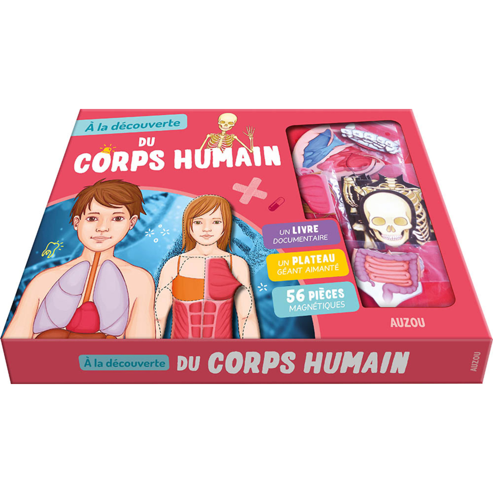 À LA DÉCOUVERTE DU CORPS HUMAIN (Coffret)