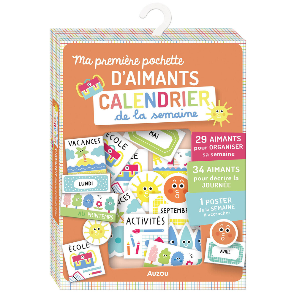 Ma premiere pochette d'aimants calendrier de la semaine (Jeunesse)