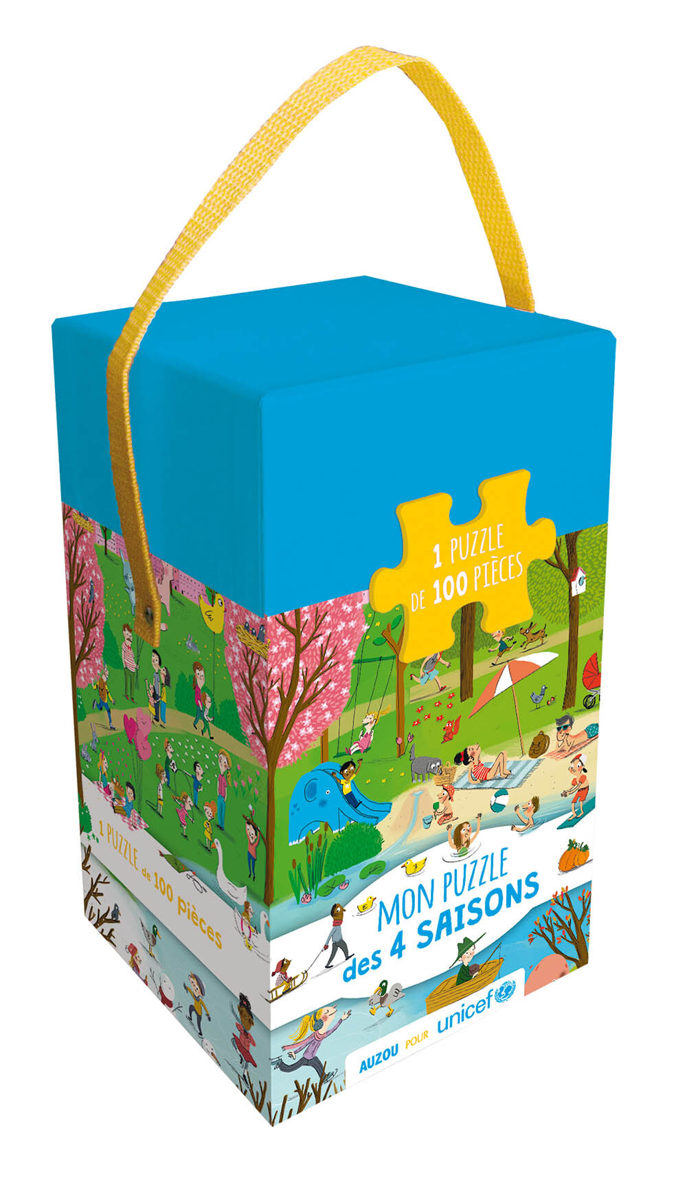 MON PUZZLE DES 4 SAISONS AVEC UNICEF (Coffret)