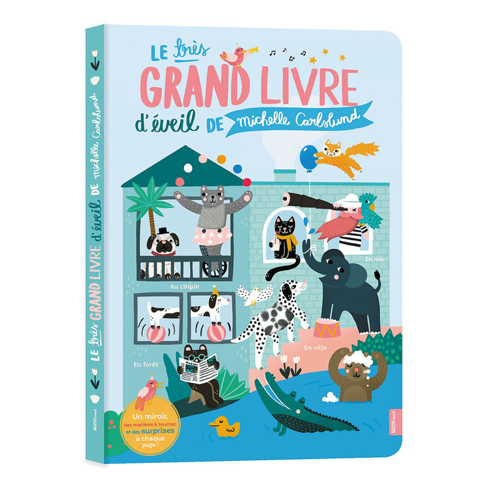 LE TRÈS GRAND LIVRE D'ÉVEIL DE MICHELLE CARLSLUND (Jeunesse)