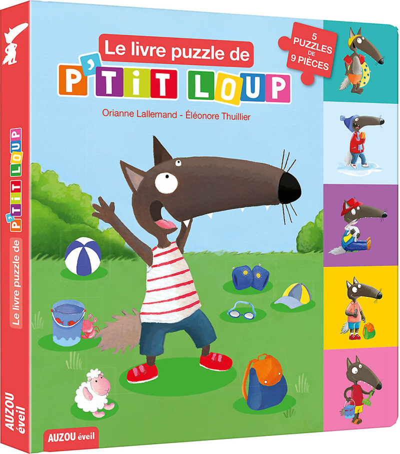 MES PREMIERS PUZZLES - LES PUZZLES DE P'TIT LOUP (Jeunesse)
