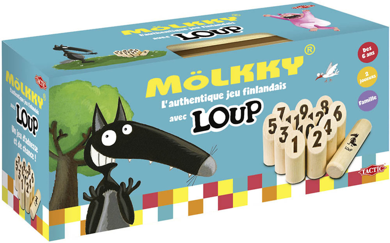 Le mölkky loup (Coffret)