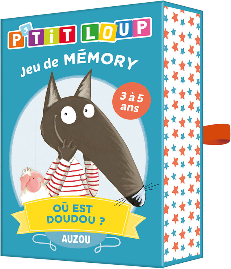 P'tit loup - jeu de mémory - où est doudou ? (Coffret)