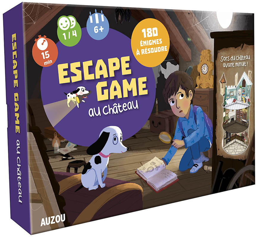 Grand jeu - escape game au château (ne) (Coffret)