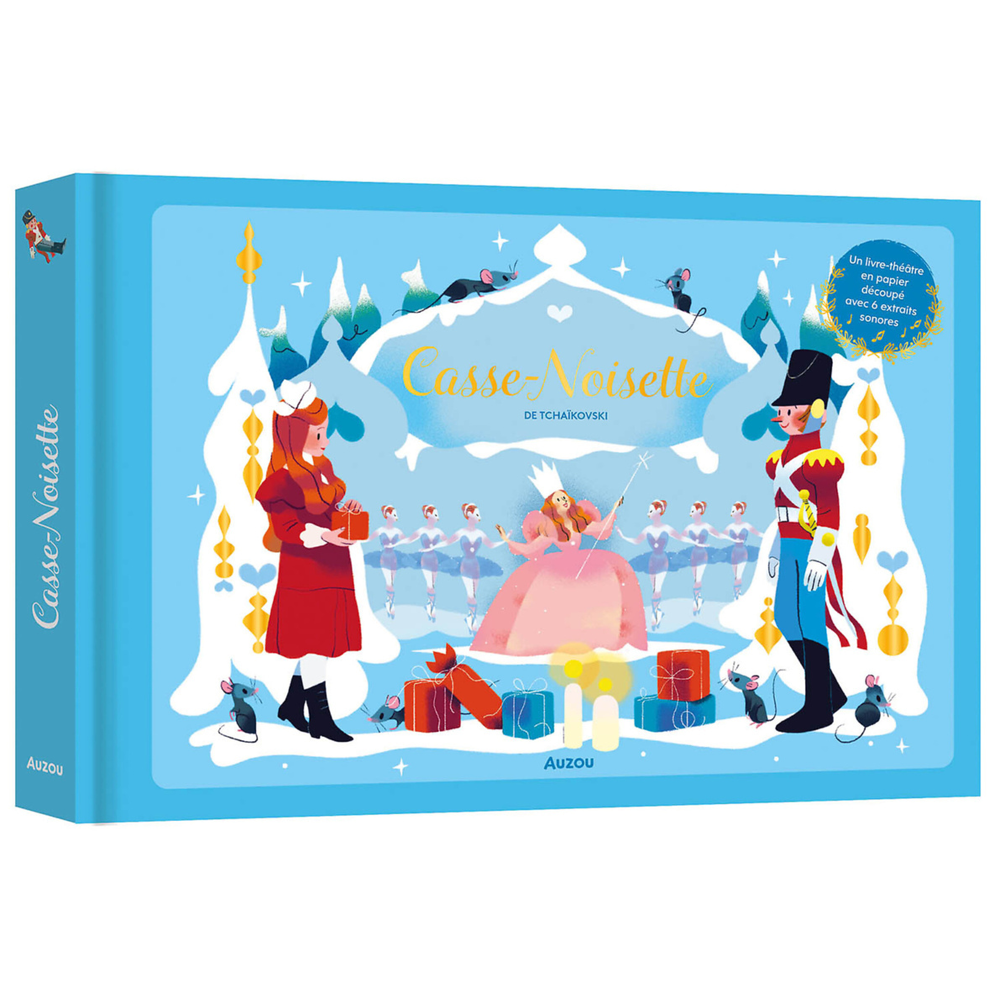 PAPIERS DÉCOUPÉS SONORES - CASSE-NOISETTE (Cartonné)
