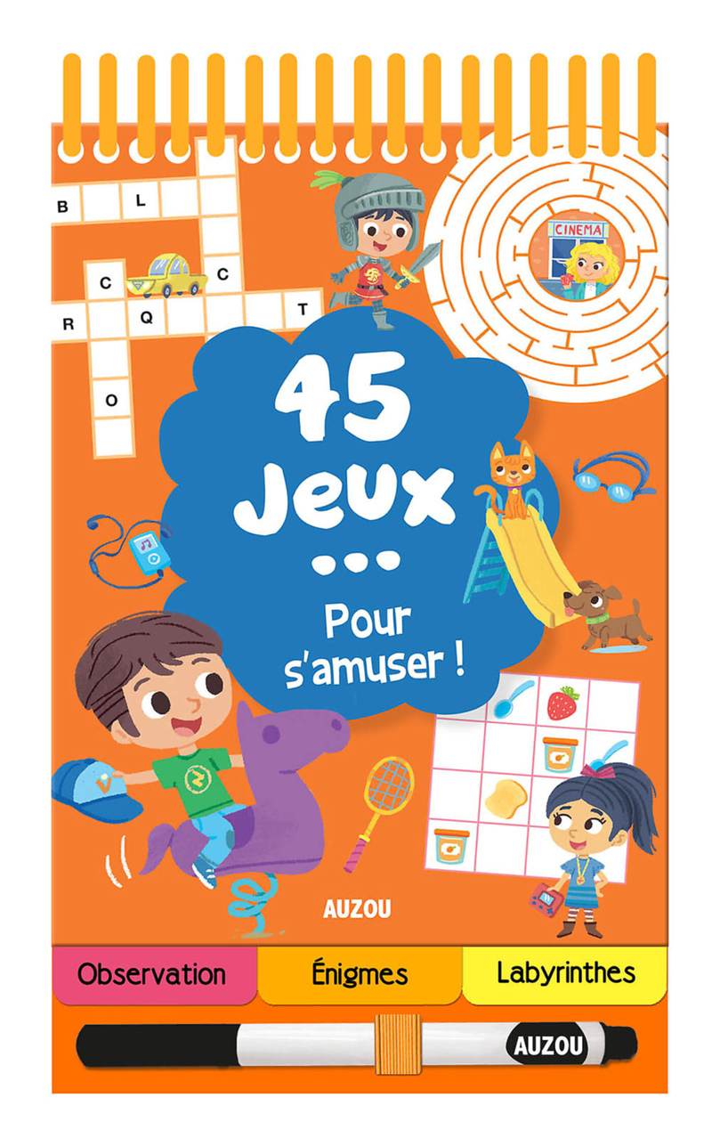 45 JEUX - POUR S'AMUSER ! (Jeunesse)