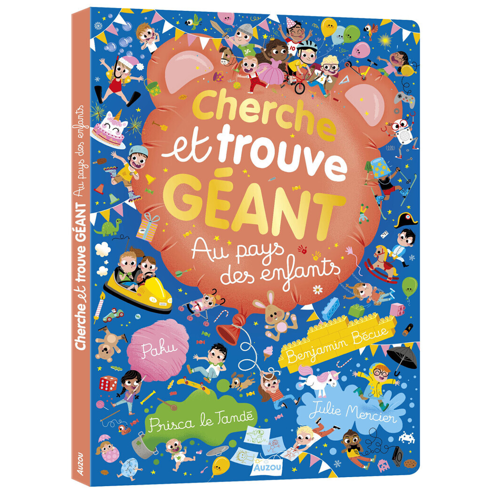 CHERCHE ET TROUVE GÉANT - AU PAYS DES ENFANTS ! (Jeunesse)