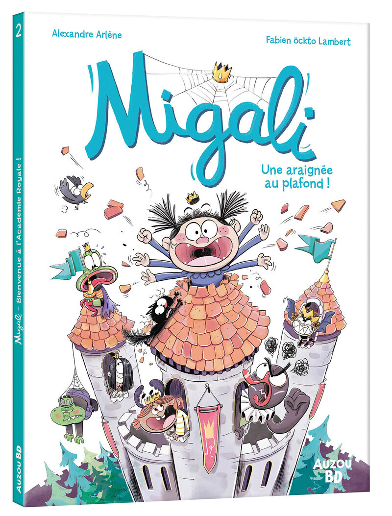 MIGALI - TOME 2 - UNE ARAIGNÉE AU PLAFOND ! (BD)