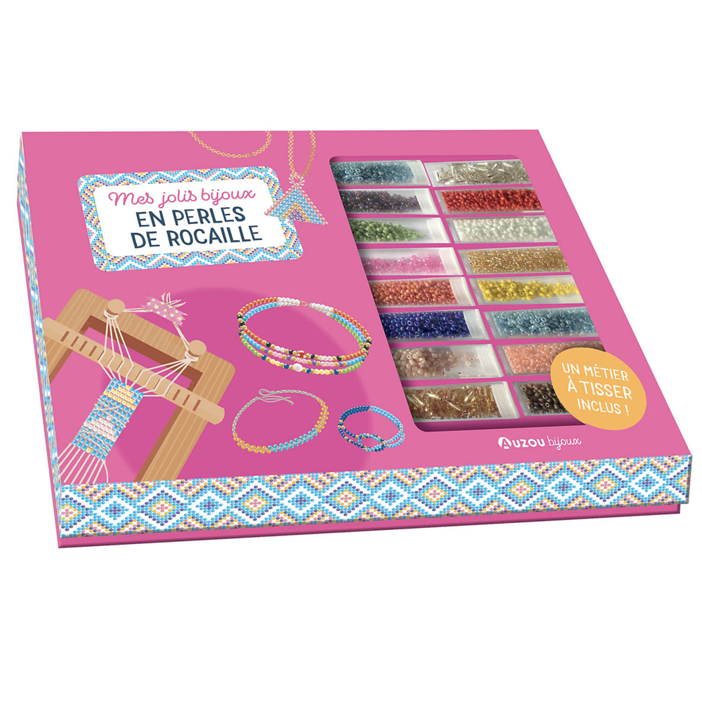 Mes jolis bijoux en perles de rocaille (Coffret)