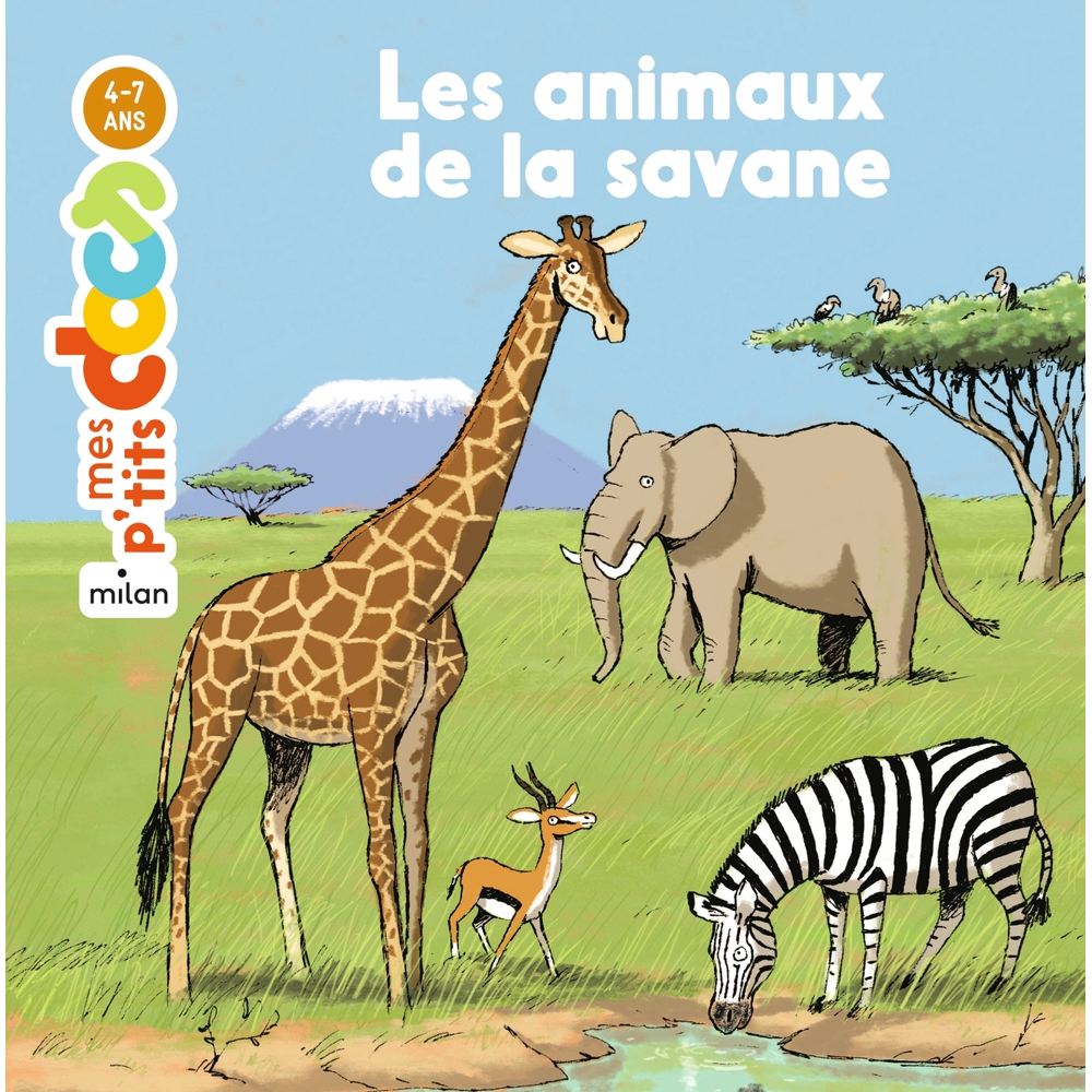 Les animaux de la savane (Jeunesse)