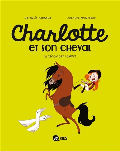 Charlotte et son cheval, Tome 1 - La Saison des pommes (BD)