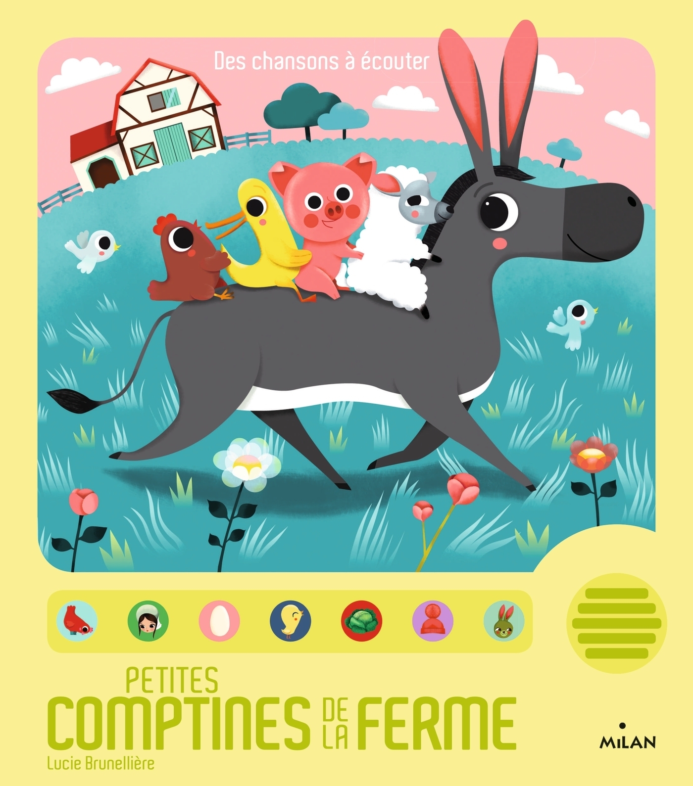 Petites comptines de la ferme (Jeunesse)