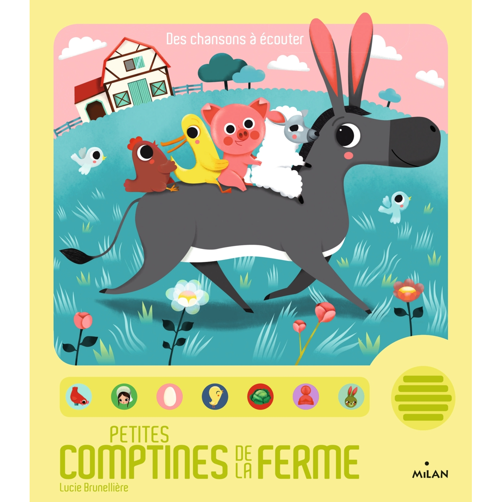 Petites comptines de la ferme (Jeunesse)