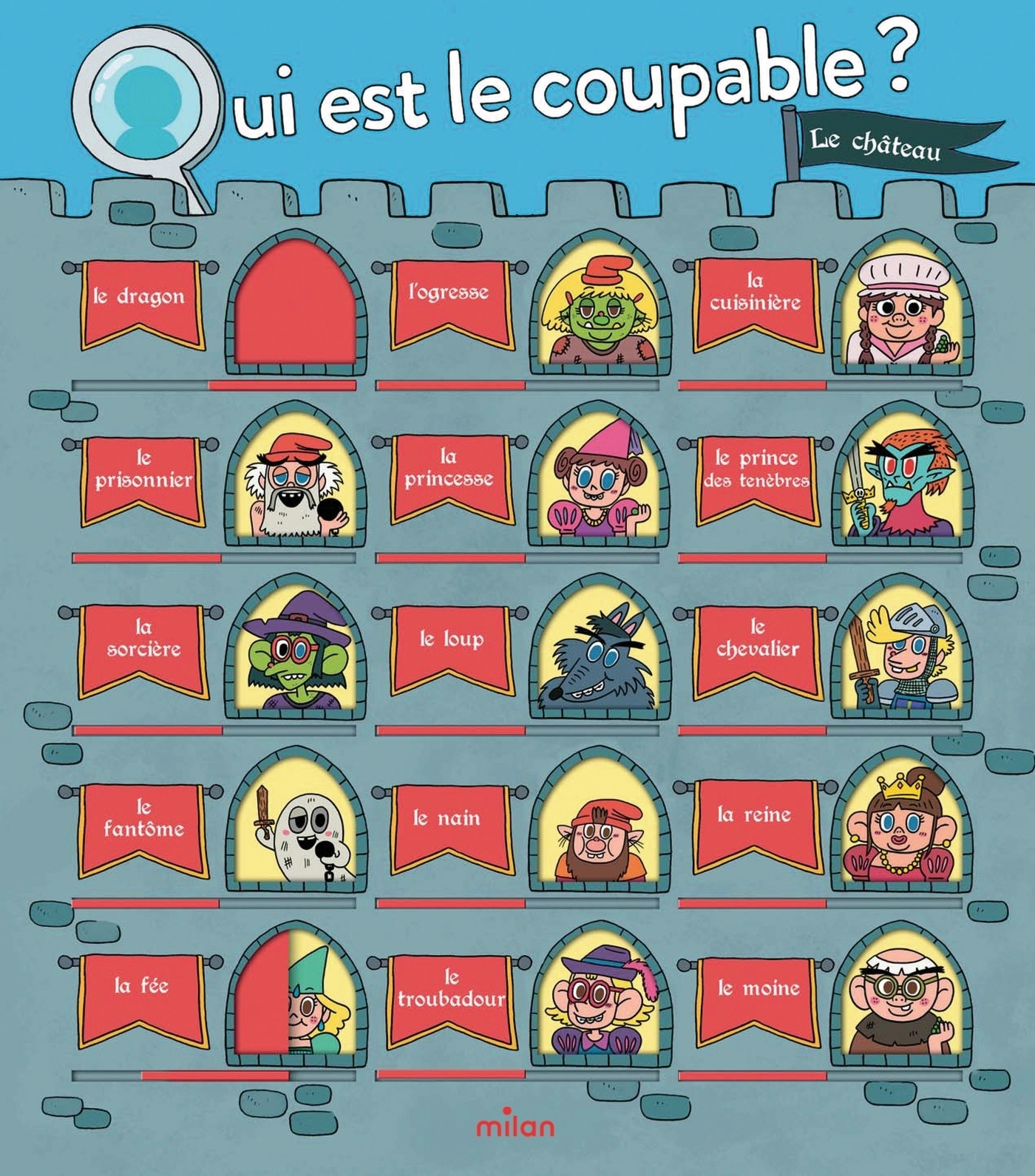 Qui est le coupable ? Le château (Jeunesse)