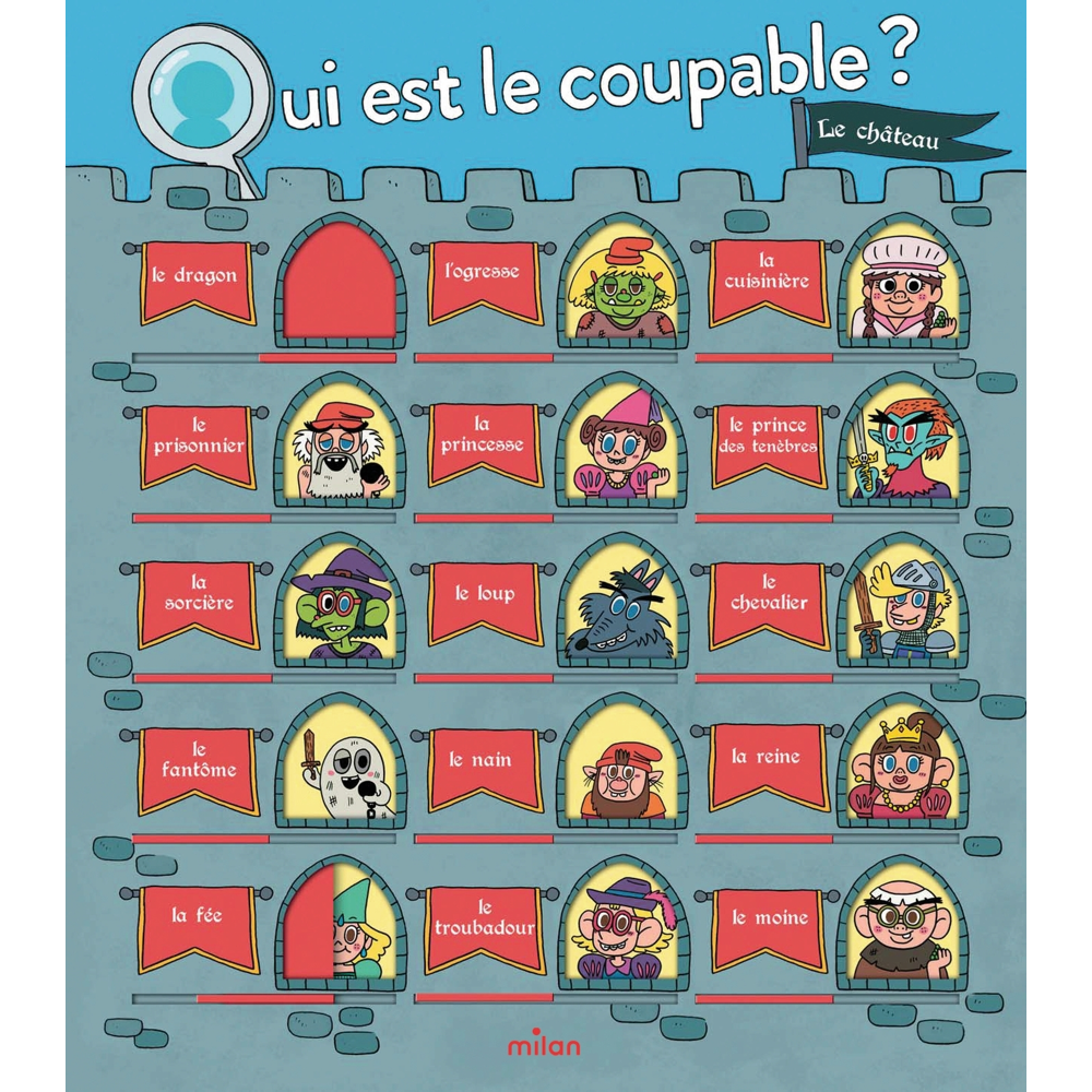 Qui est le coupable ? Le château (Jeunesse)