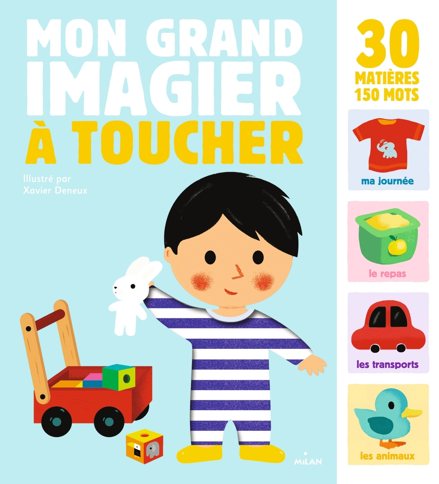 Mon grand imagier à toucher (Jeunesse)