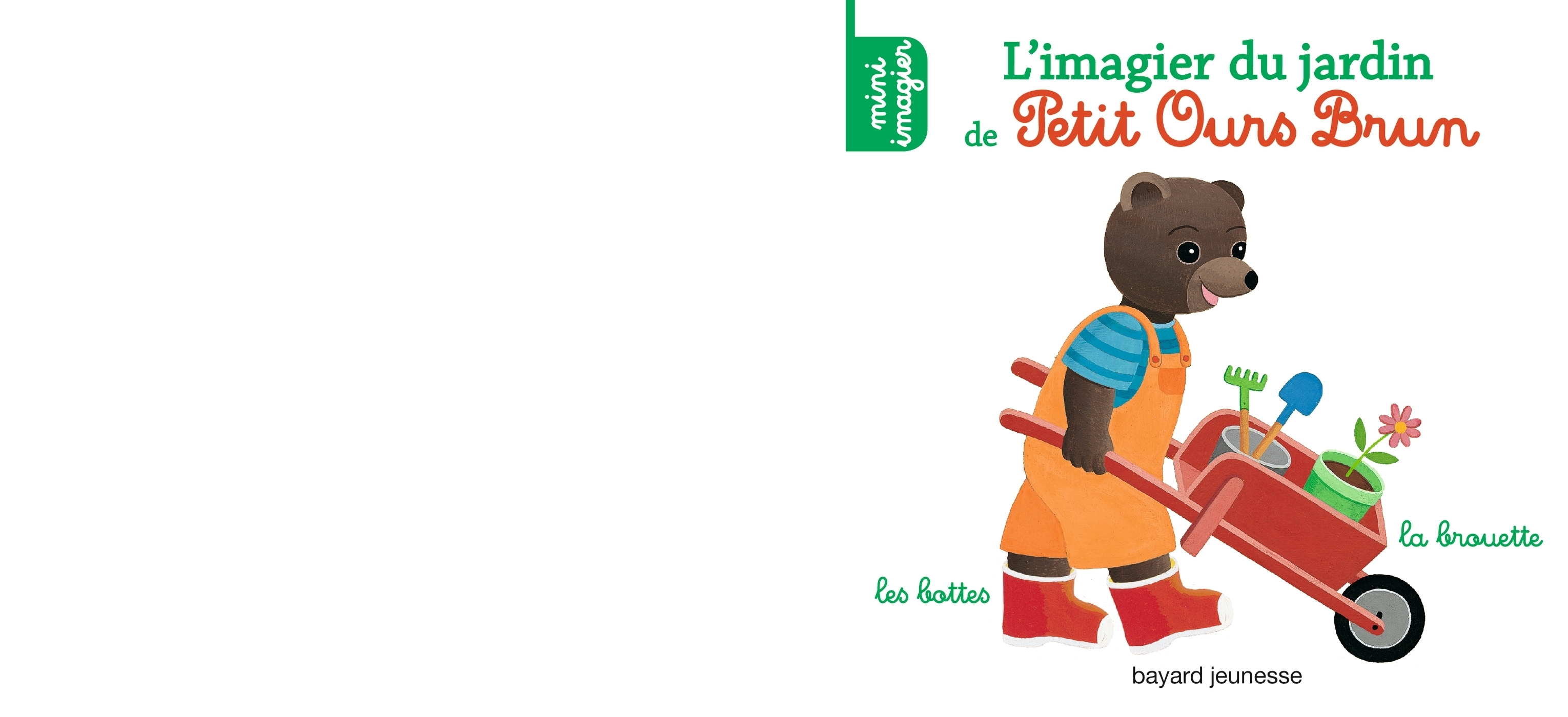 L'imagier du jardin de Petit Ours Brun - Mini imagier (Jeunesse)