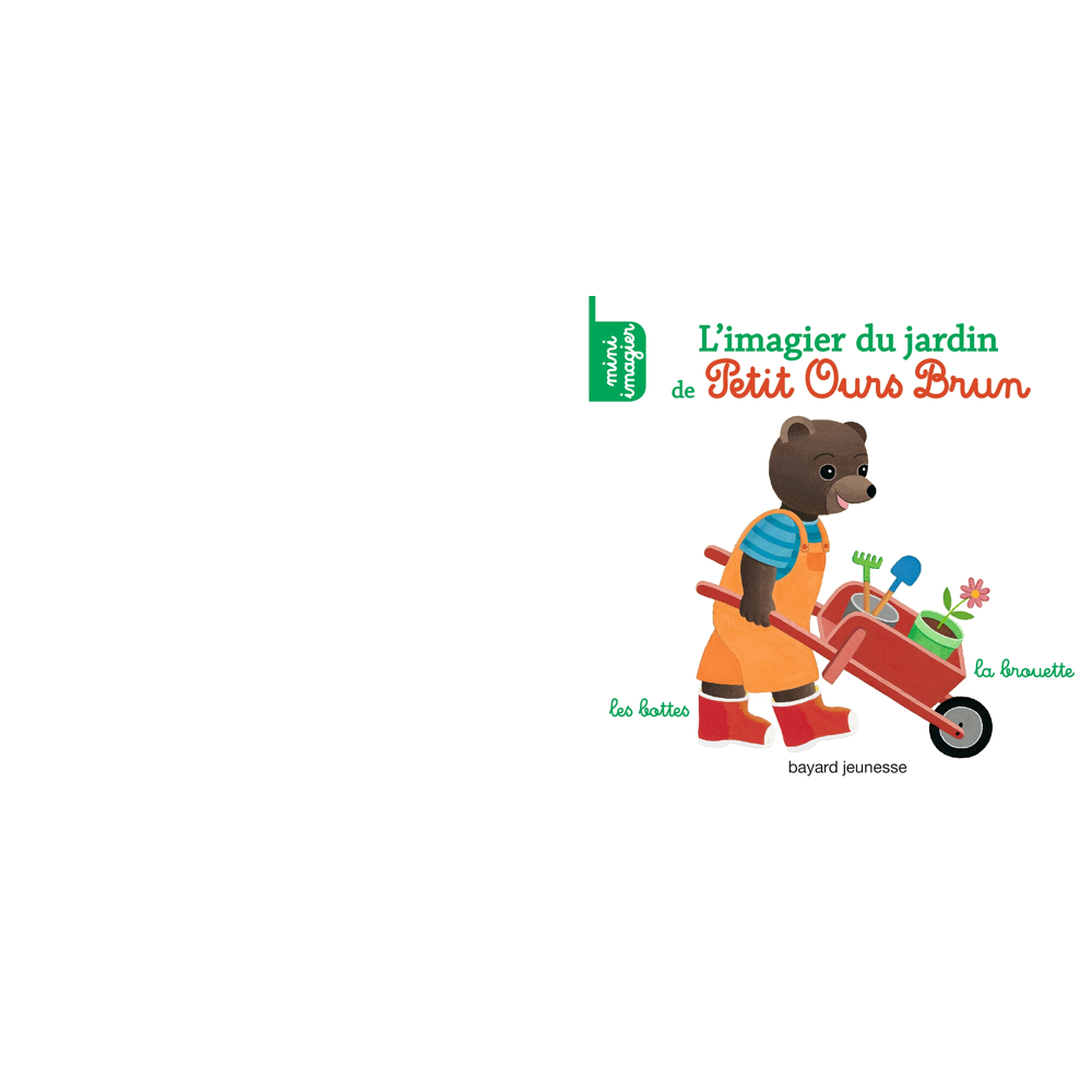 L'imagier du jardin de Petit Ours Brun - Mini imagier (Jeunesse)
