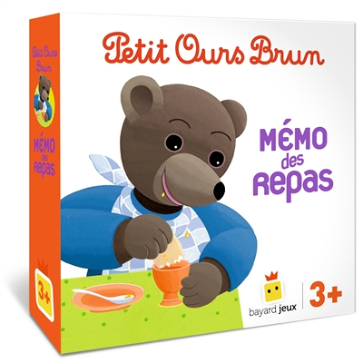 Jeu Petit Ours Brun - Mémo des repas (Coffret)