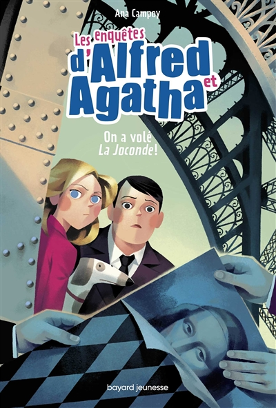 Les enquêtes d'Alfred et Agatha, Tome 8 - On a volé la Joconde (Jeunesse)