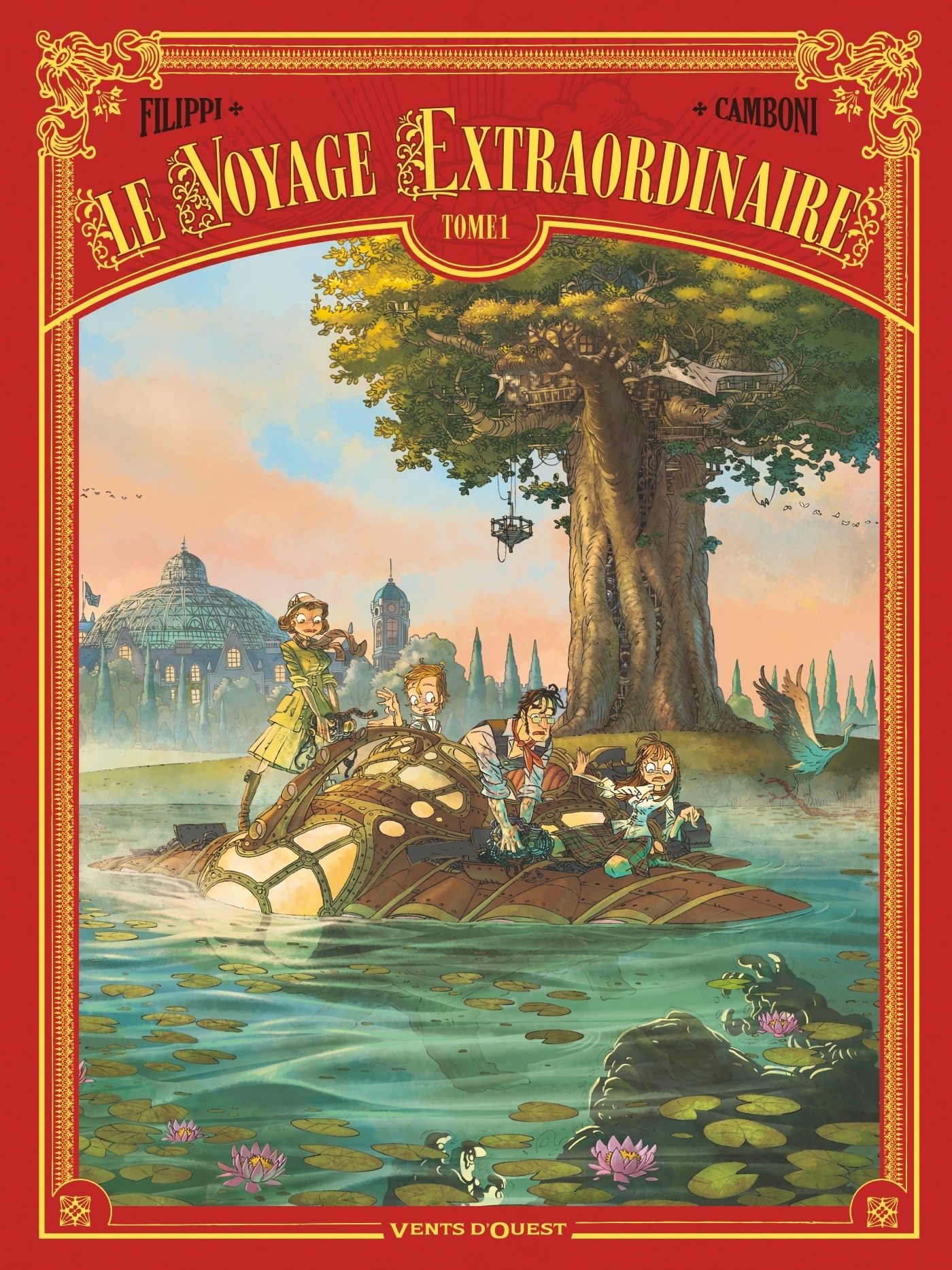 Le Voyage extraordinaire - Tome 1 - Cycle 1 - Le Trophée Jules Verne 1/3 (BD)