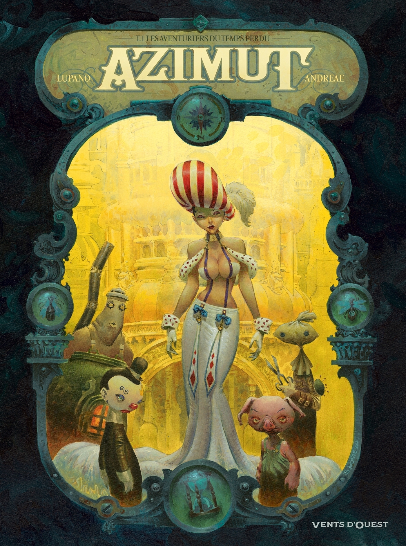 Azimut - Tome 1 : Les aventuriers du temps perdu (BD)