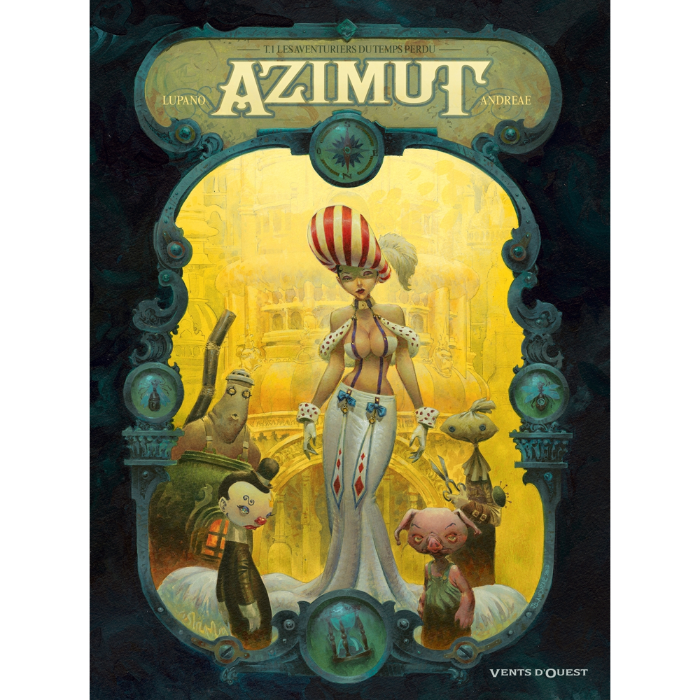 Azimut - Tome 1 : Les aventuriers du temps perdu (BD)