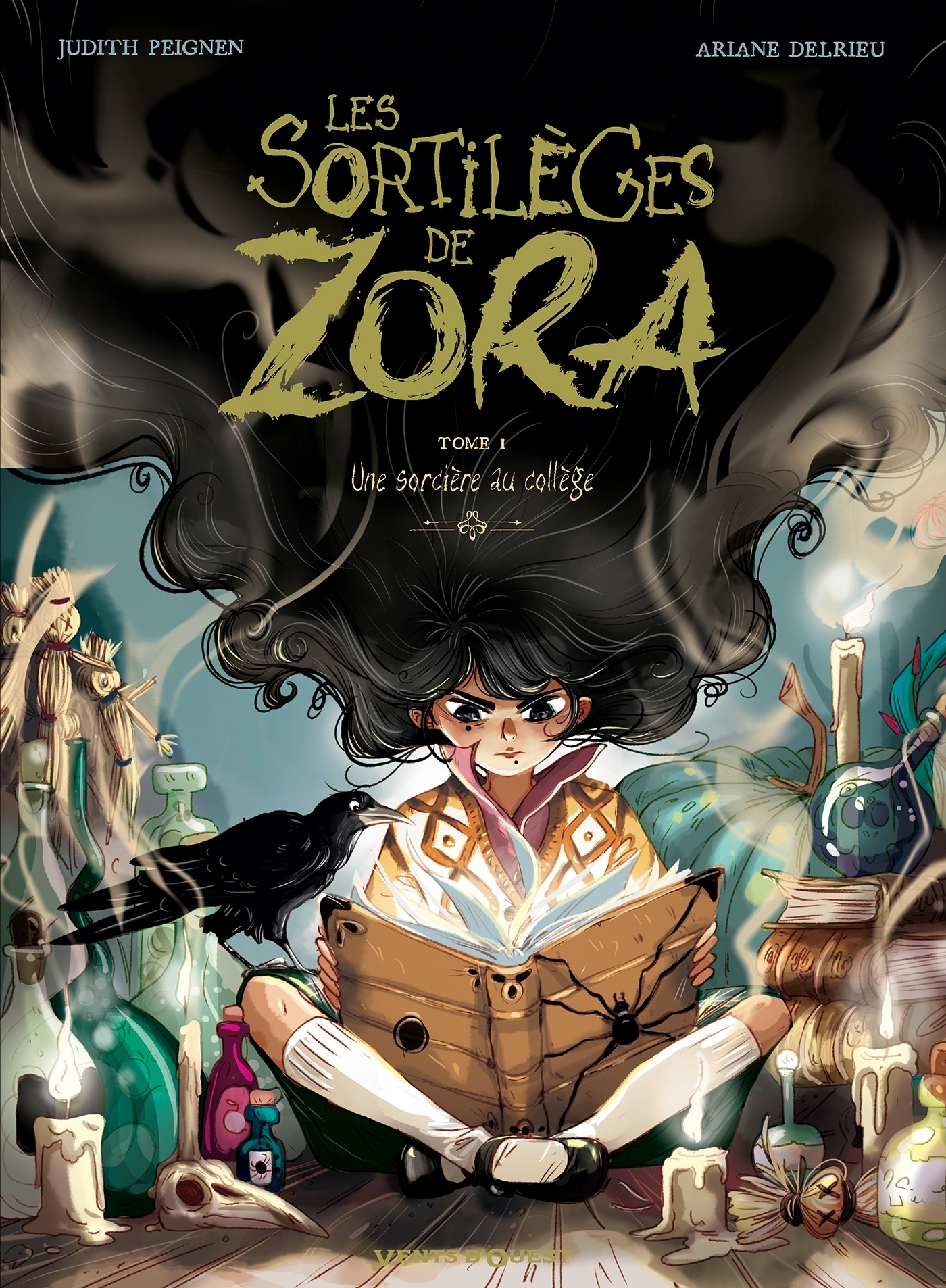 Les Sortilèges de Zora - Tome 1 - Une sorcière au collège (BD)