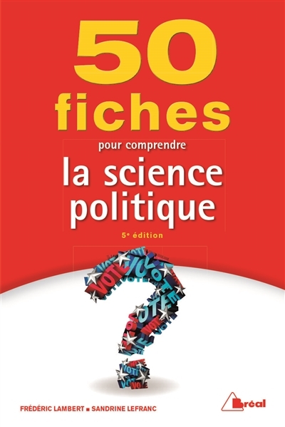 50 fiches pour comprendre la science politique (Broché)