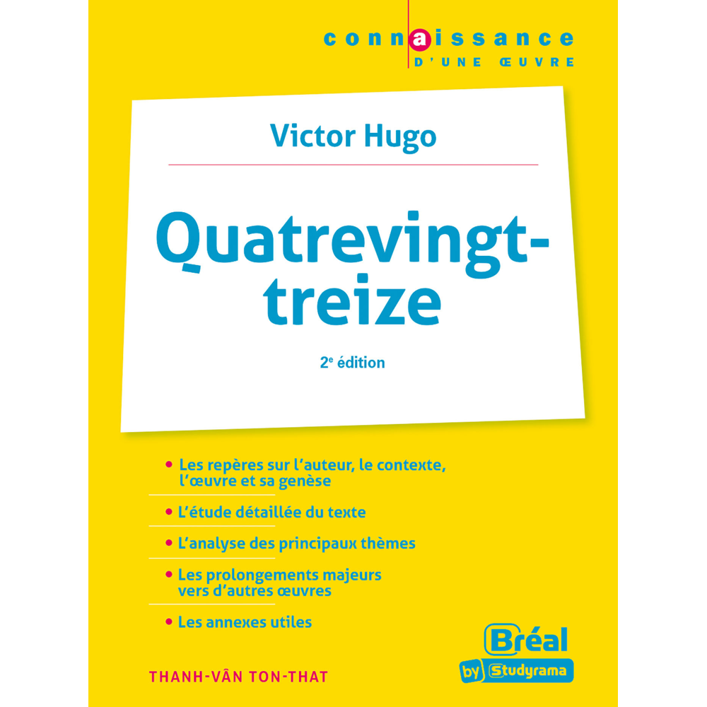 Quatre vingt-treize – Victor Hugo - 2e ÉDITION (Broché)